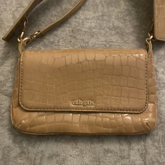 Cult Gaia Damara Leather Shoulder Crossbody Bag - Picture 7 of 13